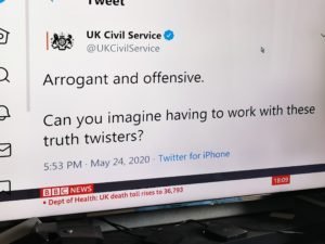 Home Office Boris Truth Twisters image.
